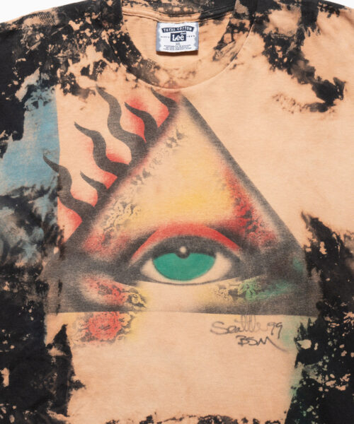 Alternative view of Vintage Bleached Eye of Providence Tee