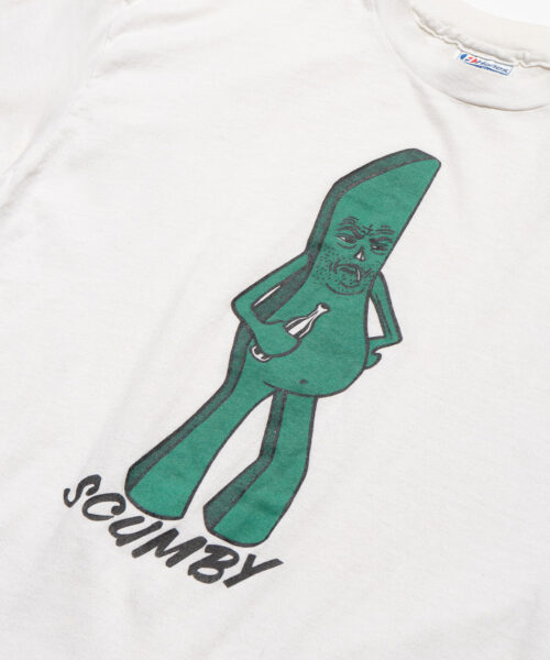 Alternative view of vintage-scumby-tee