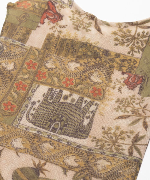 Alternative view of vintage-weston-wear-mesh-print-spaghetti-tank