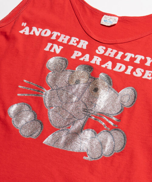 Alternative view of vintage-another-shitty-day-in-paradise-pink-panter-tank