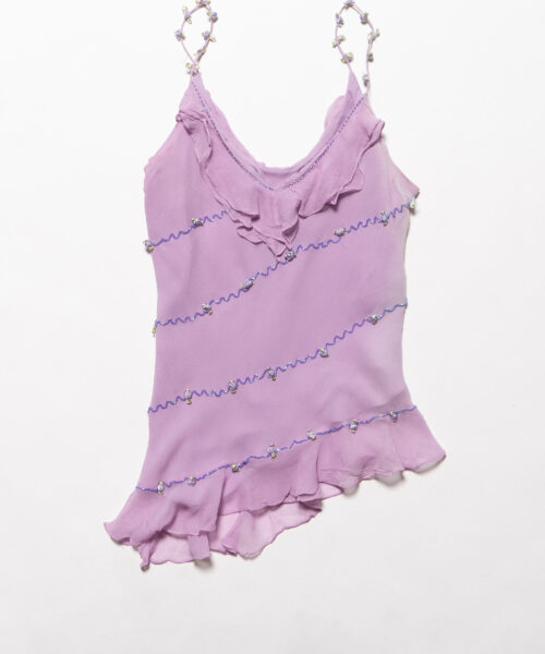 Vintage ECI Whimisical Lavender Tank