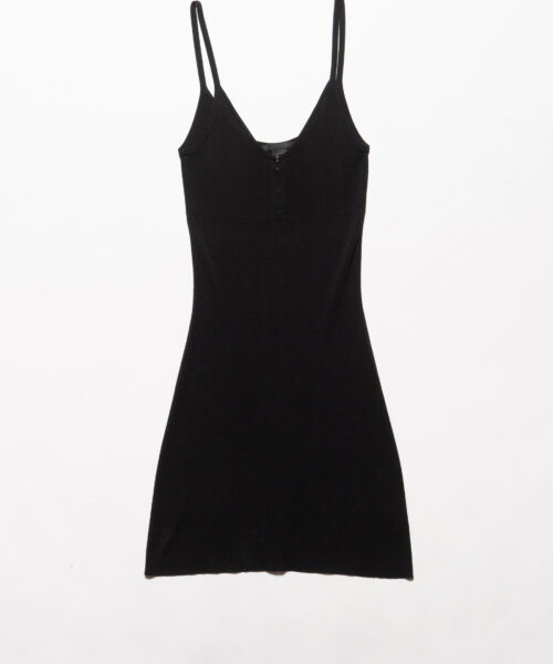 Vintage Guess Collection Black Knit Mini Dress