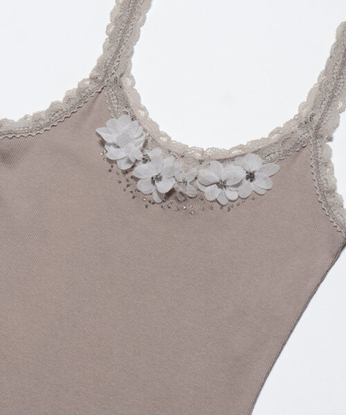 Alternative view of Vintage Abercrombie & Fitch Flower Tank
