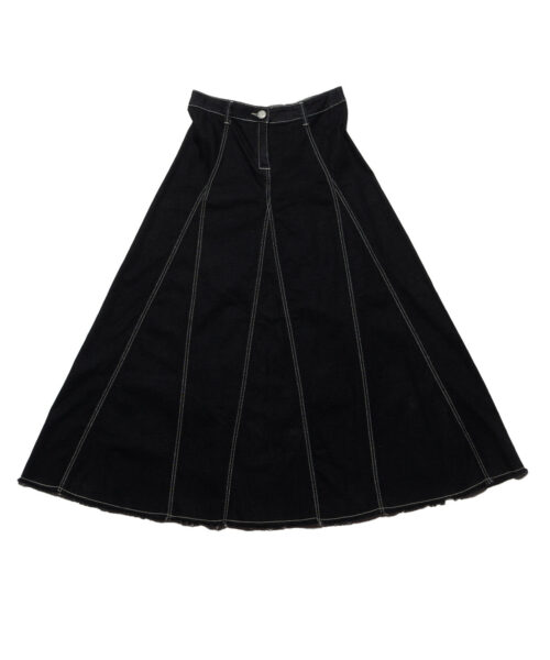 Alternative view of vintage-style-j-jean-skirt