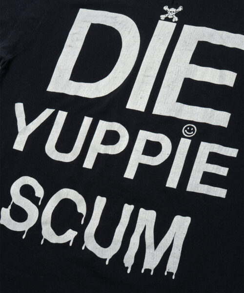 Alternative view of vintage-die-yuppie-scum-tee