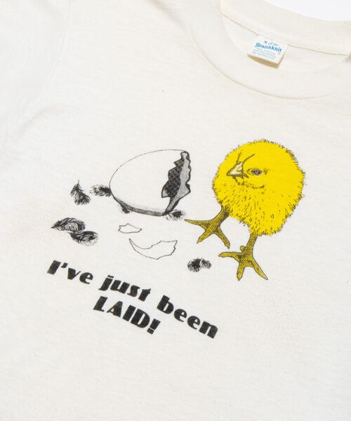 Alternative view of vintage-ive-just-been-laid-tee