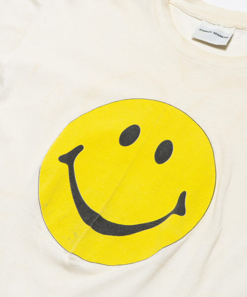 Alternative view of vintage-stanley-desantis-smiley-face-tee