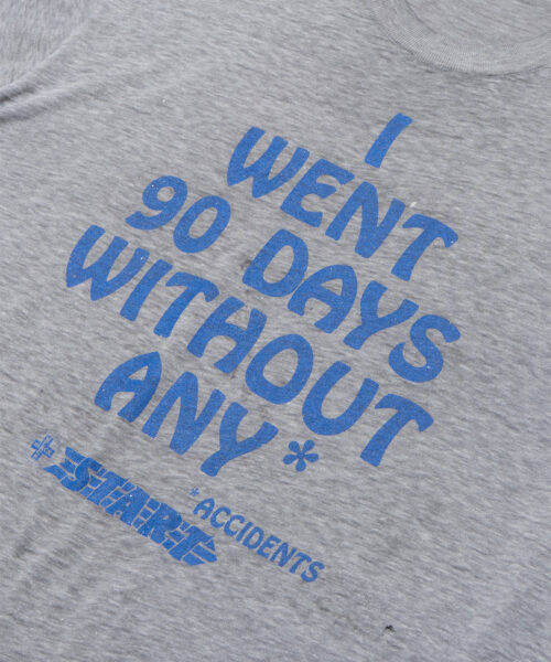 Alternative view of Vintage 90 Days Without Any Tee