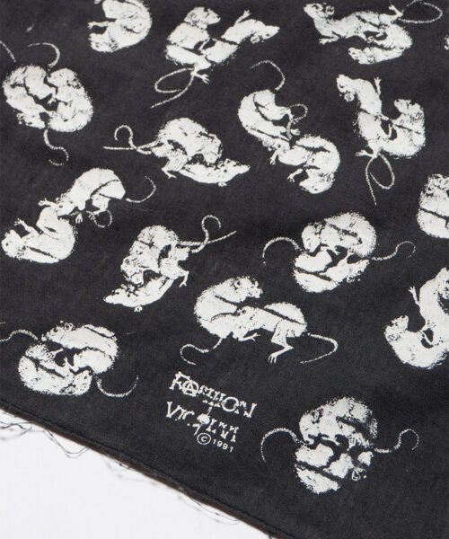 Alternative view of Vintage Fashion Victim Rat Bandana