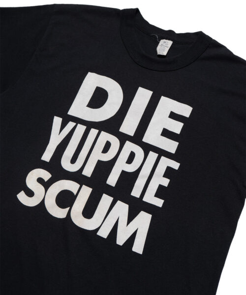 Alternative view of vintage-die-yuppie-scum-dustys-cycles-tee