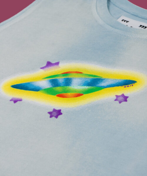 Alternative view of ufo-tank