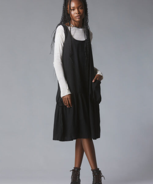 Alternative view of binky-dress