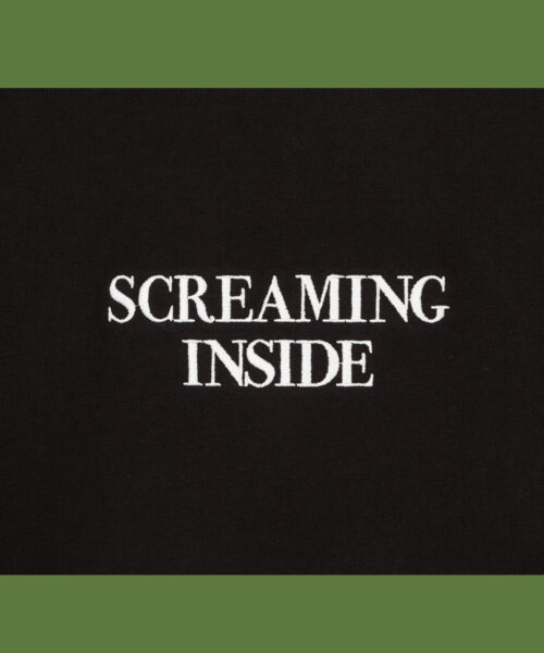 Alternative view of screaming-inside-long-sleeve