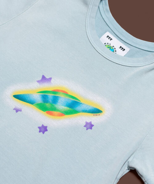 Alternative view of UFO Baby Tee