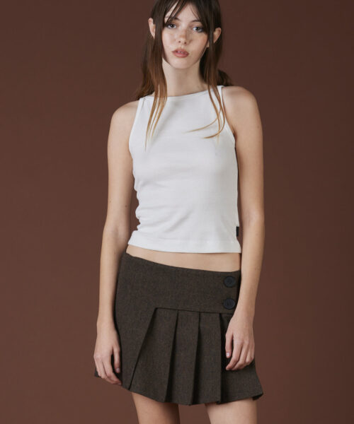 Alternative view of Beatrix Pleated Skirt