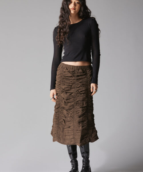 Alternative view of bounce-skirt