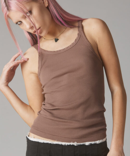 Alternative view of staple-rib-tank-mauve