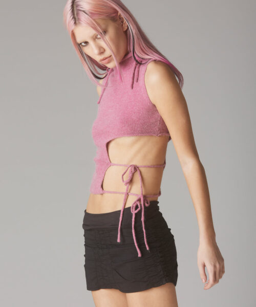 Alternative view of evie-top-pink
