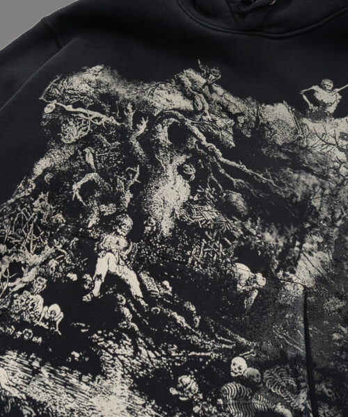 Alternative view of death-dance-hoodie
