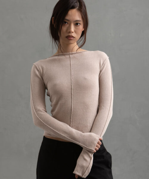 Alternative view of flax-top