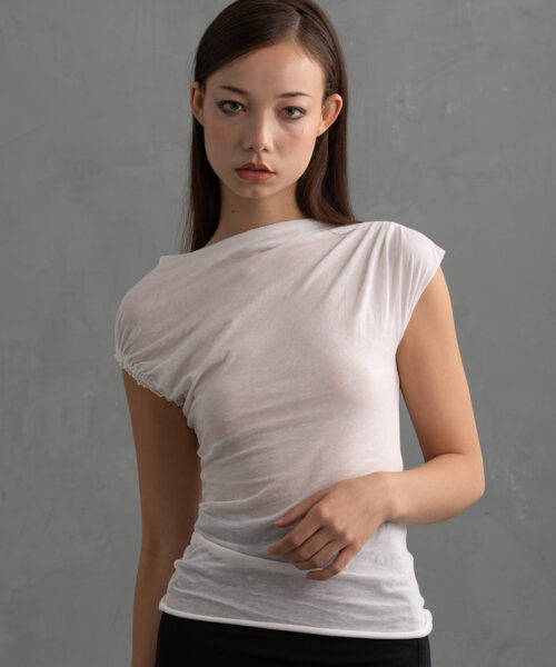 Alternative view of Mochi Top White